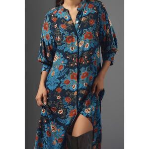 Farm Rio Arabesque Floral Midi Dress